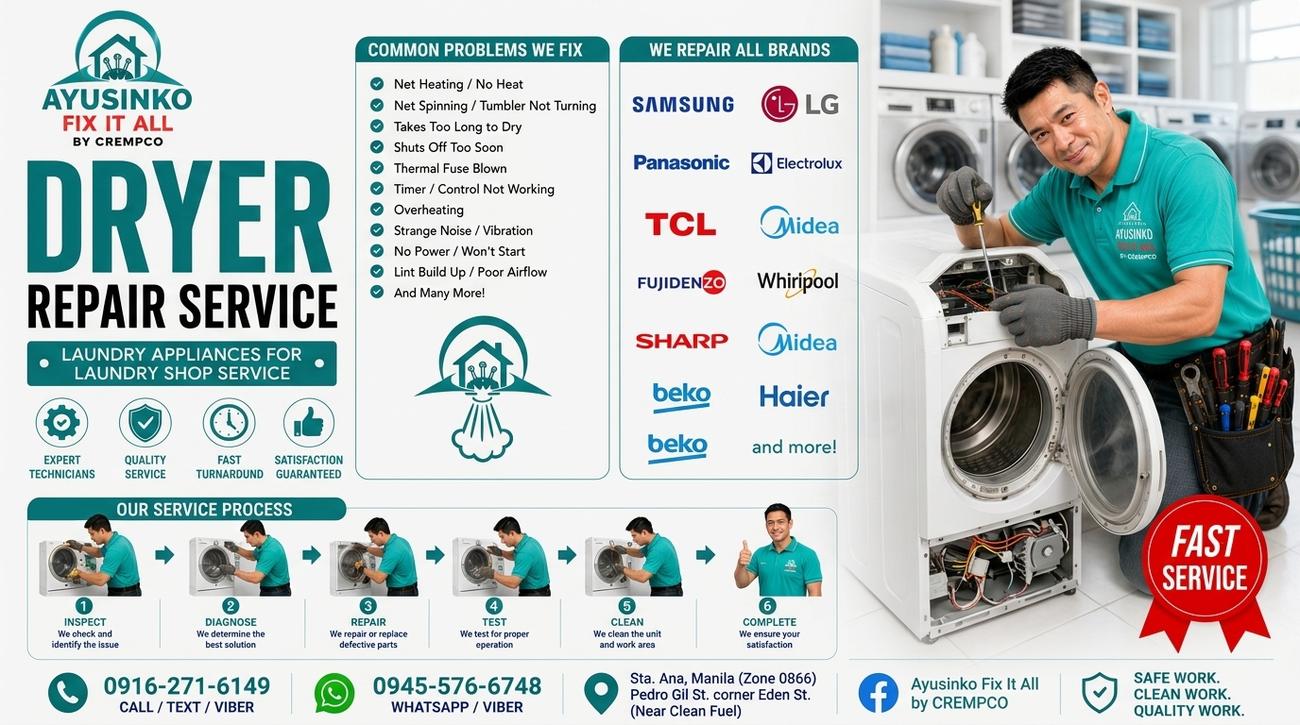 Dryer repair