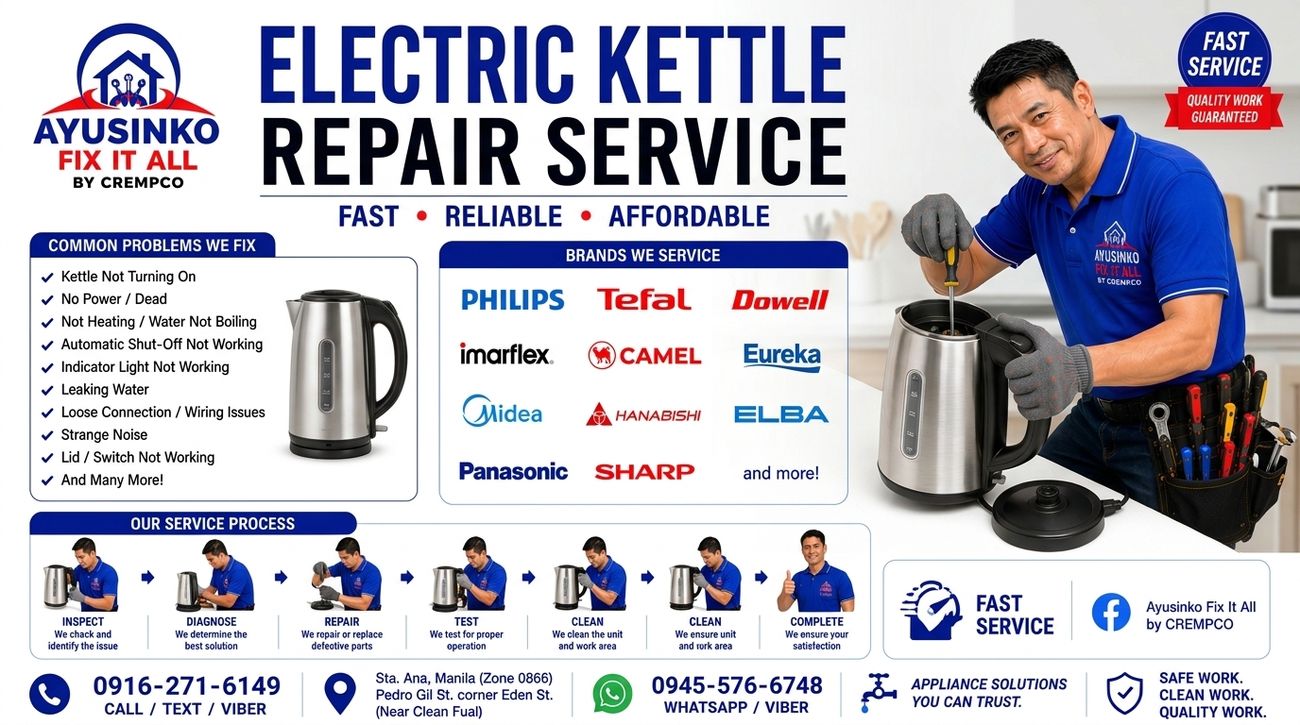 Electric kettle repair