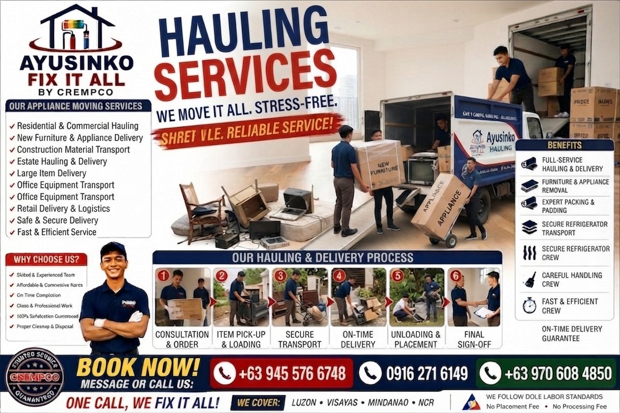 Hauling services