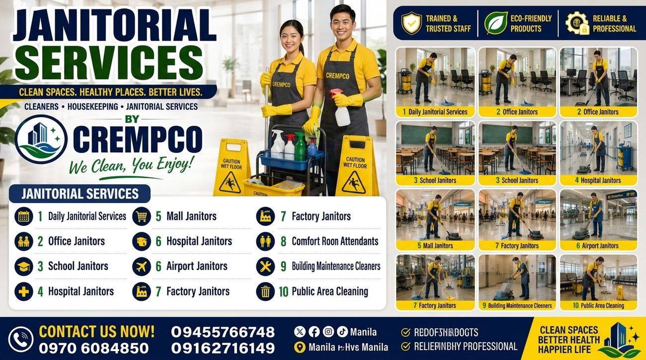 Janitorial services