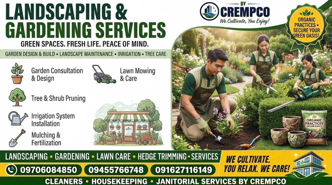 Landscaping & Gardening Services