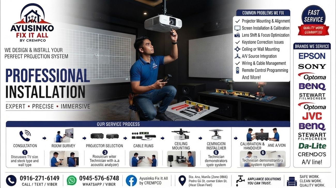 Projector installation