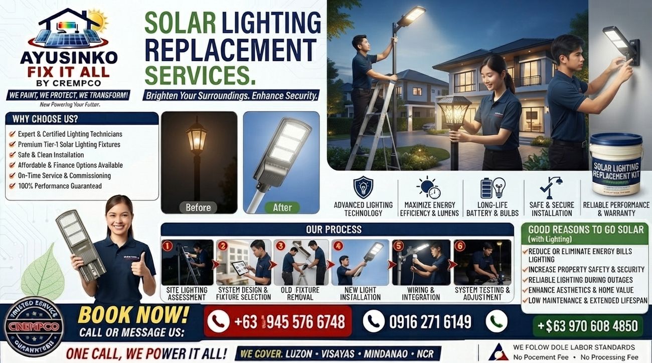 Solar lighting